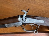 James Purdey 12 ga Pinfire Double Barrel Shotgun - 7 of 15
