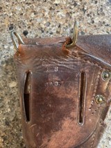 WWI M1916 1911 Holster Made by Warrens Leather Goods ; Dated 1918 - 3 of 7