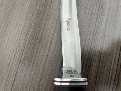 Vintage 1960’s CASE Apache 300 and sheath - Image 8 of 11