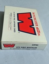 Winchester Western 375 H&H Magnum Unprimed Cartridge Cases - New - Brass - 1 of 2