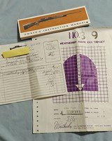 Weatherby Mark XXII .22 Rifle - Exceptional Condition.Original Receipt (1985), Owner's Manual & Weatherby Factory Target - 15 of 15