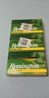 Three Boxes of factory Remington 7mm Remington Magnum 150 Grain Core-Lokt PSP Ammo - 2 of 2