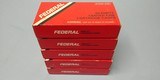 Four Full Boxes (80) and One Partial (10) Federal 7mm Remington Magnum Unprimed Cases - Brass - Total of 90. - 2 of 2