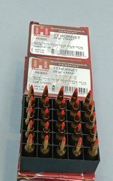 Three Boxes of Hornady Superformance Varmint 17 Hornet 20 Grain V-Max - 2 of 2