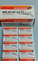 Brick of Winchester Wildcat 22 Long Rifle - 10 boxes of 50 - 1 of 4