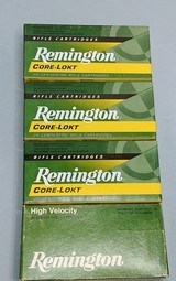 Four Full Factory Boxes of Remington 300 Savage 150 Grain Core-Lokt PSP Cartridges - 80 Total - 2 of 2