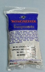 Winchester 38-55 Win Unprimed Brass - 50 Count - NOS Sealed Bag