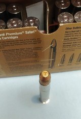 One Box of Federal Premium Safari 470 Nitro Express 500 Grain Trophy Bonded Solid with 17 Rounds & 3 empty brass. - 5 of 5