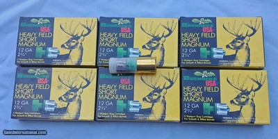 Six Boxes of Brenneke 12 Gauge Heavy Field Short Magnum 2 3/4