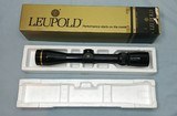 Leupold Vari-X III 2.5-8x36mm Gloss Rifle Scope Made USA 1987 - Excellent