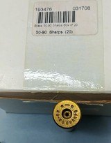 Eighteen New Sharps 50-90 Brass Unprimed Cases - 3 of 3