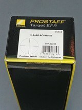 Nikon ProStaff Target EFR 3-9x40 Duplex Reticle - Matte Finish - with Box, Papers & Rings - 9 of 10