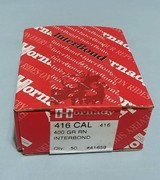 Hornady 416 Caliber 400 Grain Round Nose Interbond Bullets - Sealed Box of 50 - 1 of 1