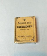 Rare Frankford Arsenal 50-70 Government Box with Two Original Rounds - 6 of 6