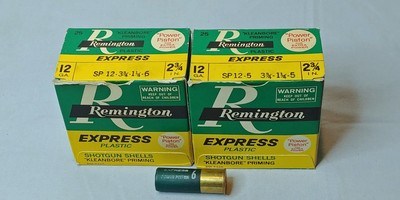 Two Full Boxes of Remington 12 Gauge Express 2 3/4