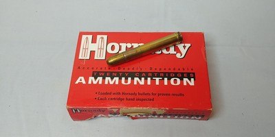 Hornady Dangerous Game 458 Lott 500 Grain FMJ RN Ammo - 17 Rounds