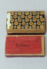 Winchester 38 Long Colt 2-Piece Box with 45 original Cartridges - 6 of 6
