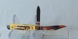 Case 6.5 BoneStag Small Swell Center Jack Pocket Knife 6.5225 1/2 SS - 8 Dot. - 2 of 10
