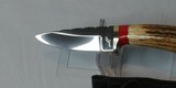 Larry Mensch Custom Drop Point Knife & Sheath - Milton PA - 3 of 14
