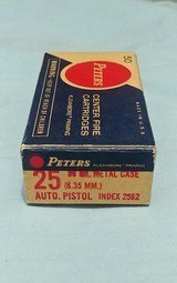 Peters 25 Auto Ammo - Full Box - 4 of 7