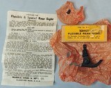 Marbles R6 Rear Peep Sight in Original Box with Instruction Paper and Screw.For Remington Model 8 and Model 81.New old stock. - 1 of 6