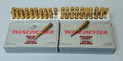 Two Boxes of Winchester Super-X 30-40 Krag 180 Grain Power Point Ammo