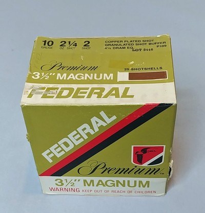 Federal Premium 10 Gauge 3 1/2