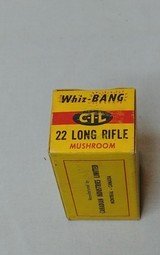 C-I-L Whiz-Bang 22 Long Rifle Mushroom Ammo - Full Box - Image 3 of 5