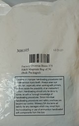 50 New Nosler 375 H&H Unprimed Brass - 2 of 2