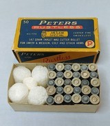 Peters Rustless 38 S&W Special 147 Grain Wad Cutter Ammo - 2 of 6