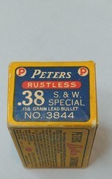 Peters Rustless 38 S&W 158 Grain Ammo - 6 of 6