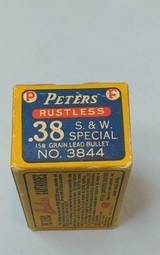 Peters Rustless 38 S&W 158 Grain Ammo - 5 of 6