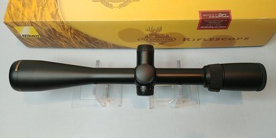 Nikon Buckmasters 6-18x40 Side Focus Matte MD MilDot Scope in Box with Sunshade - Image 2 of 14