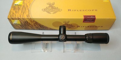 Nikon Buckmasters 6-18x40 Side Focus Matte MD MilDot Scope in Box with Sunshade - Image 1 of 14