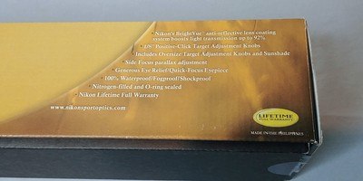 Nikon Buckmasters 6-18x40 Side Focus Matte MD MilDot Scope in Box with Sunshade - Image 12 of 14