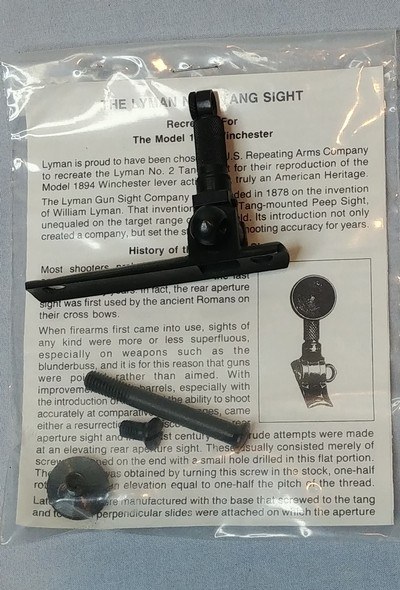 Lyman No. 2 Tang Sight for Winchester Model 1894 - NOS - Image 1 of 10