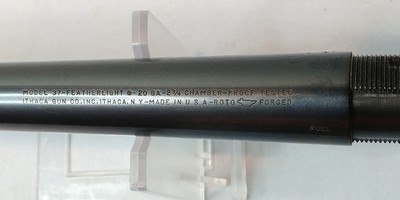 Ithaca Model 37 Featherlight 20 Gauge 24