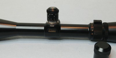 Nikon Pre-Monarch 6.5-20x44 Scope w/ AO & Sun Shade - Fine Crosshairs - Includes Sun Shade - Made in Japan - Image 10 of 13