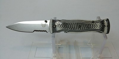 Benchmade 531S Mel Pardue Design Blue Class 154CM Knife w/ Box and Paper - Image 2 of 11