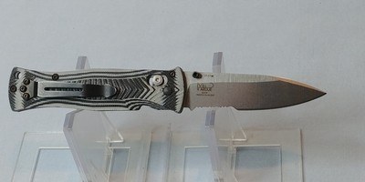 Benchmade 531S Mel Pardue Design Blue Class 154CM Knife w/ Box and Paper - Image 5 of 11
