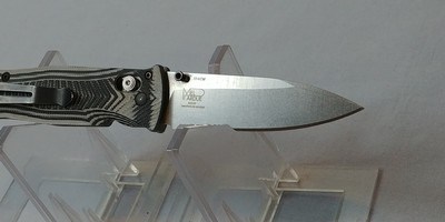 Benchmade 531S Mel Pardue Design Blue Class 154CM Knife w/ Box and Paper - Image 6 of 11