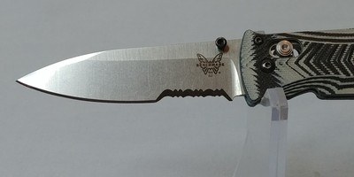 Benchmade 531S Mel Pardue Design Blue Class 154CM Knife w/ Box and Paper - Image 4 of 11