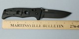 Benchmade 275 BK Adamas Sibert Design D2 Knife w/Box, Sheath & Papers - New Old Stock - 7 of 10