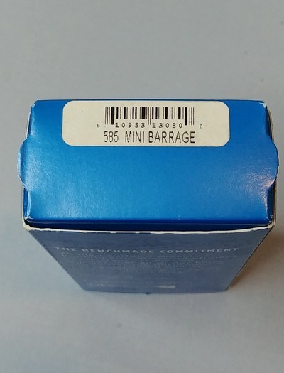 Benchmade 585 Mini Barrage Osborne Design 154CM Assisted Opening Knife w/ Box - Image 10 of 10