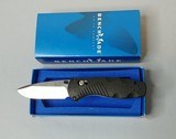 Benchmade 585 Mini Barrage Osborne Design 154CM Assisted Opening Knife w/ Box - Image 1 of 10