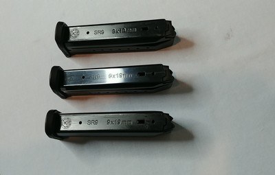 Three Ruger SR9 17 Round 9mm Magazines - Image 5 of 5