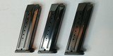 Three Ruger SR9 17 Round 9mm Magazines - Image 2 of 5