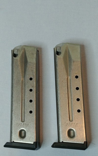Two Ruger Factory Stainless P89 P93 P94 P95 PC9 15-Round Magazines - Image 2 of 5