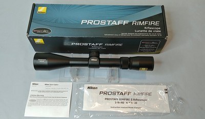 Nikon Prostaff Rimfire II 3-9x40 Matte BDC150 in the Box - Image 1 of 9