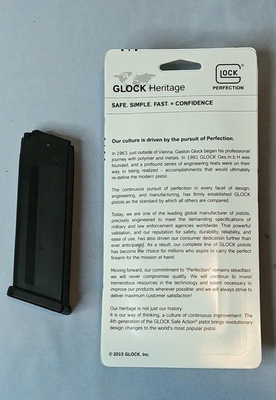 Two Glock 20 G20 Magazines - One 10 Shot and One 15 Shot - Both New - Image 2 of 4